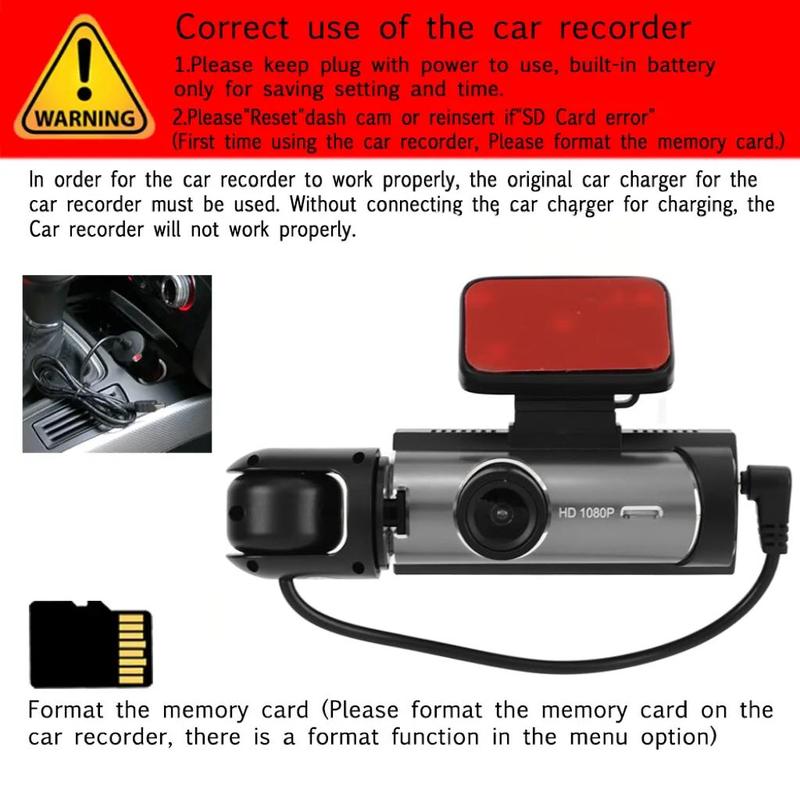 Front & Inside Dashcam